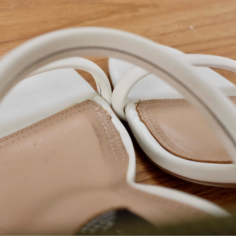 White Block Heels - Steven By Steve Madden - image 8